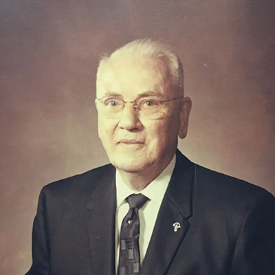 Portrait Of Chiropractor J. Stanley Wright