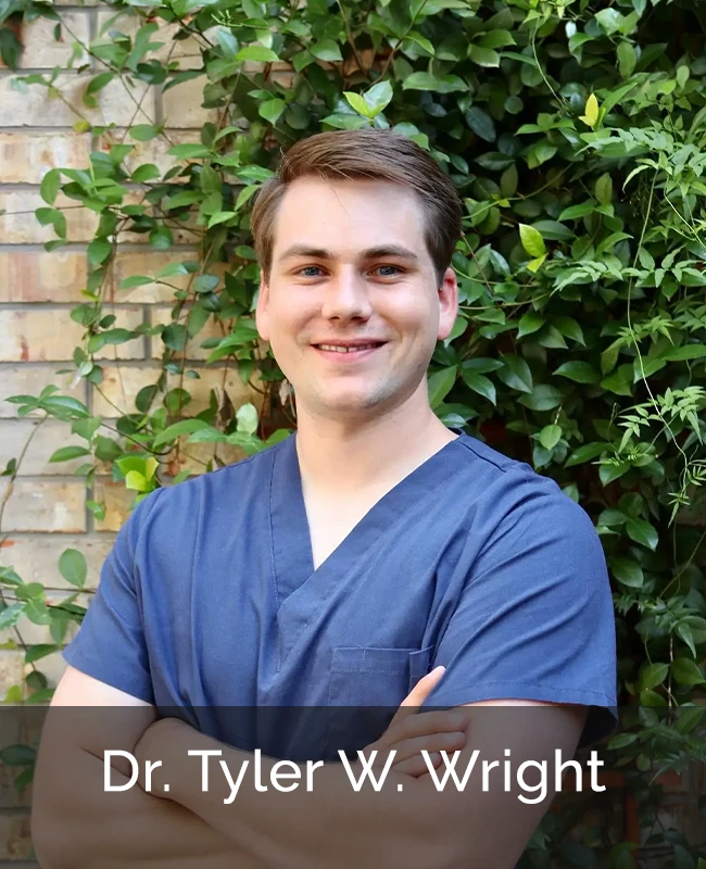 Chiropractor Tyler W. Wright With Caption